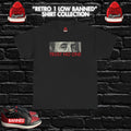 Shirt to match Retro 1 Low Banned OG Matching  Streetwear Black/Red-TRUSTNO1