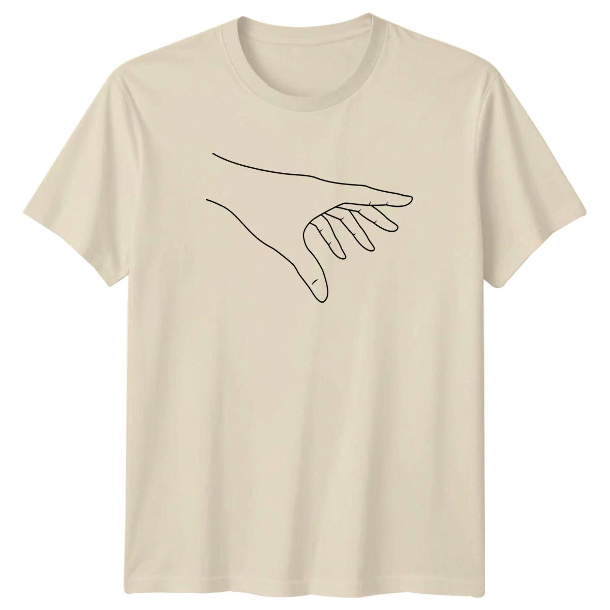 Always Reach Out For A T-Shirt Minimalist Hand Signal Gift For Him And Her