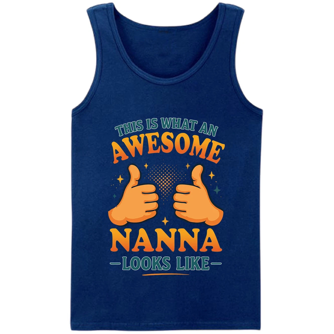 This is What an Awesome Nanna Looks Like Vest - Gift for Men, Women, Kids