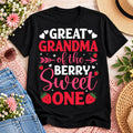 Great Grandma of the Berry Sweet One T-Shirt Strawberry Baby Tee