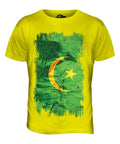 MAURITANIA GRUNGE FLAG MENS T SHIRT TEE SHIRT XS S M L XL 2XL 3XL 4XL 5XL