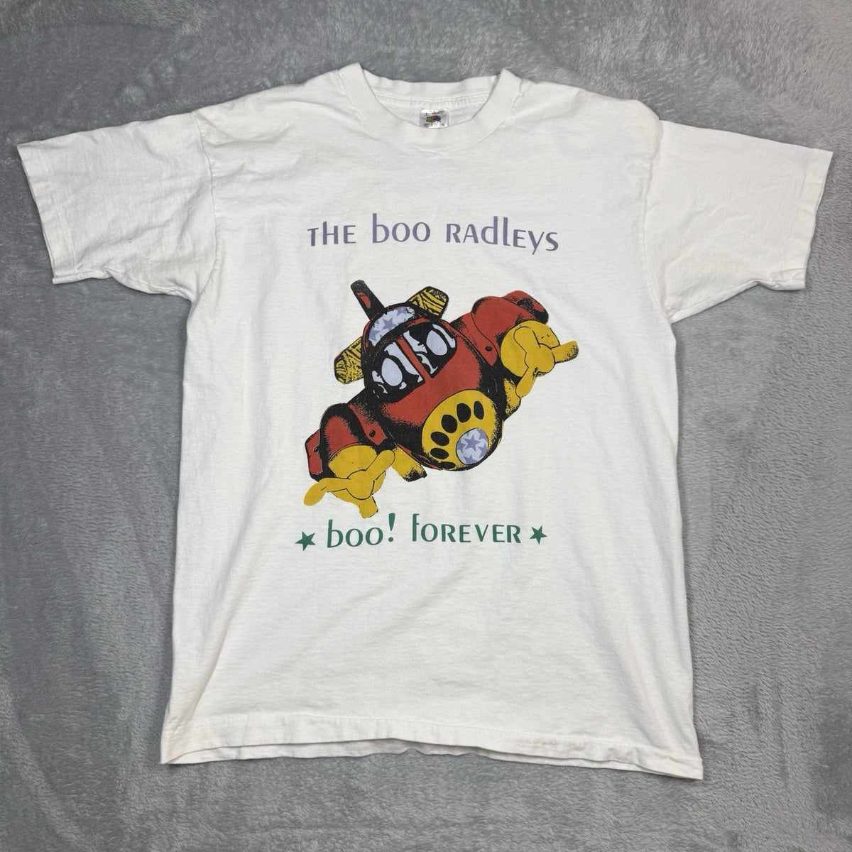 The Boo Radleys Band Shirt Boo Forever US Tour 1994 Large White Alternative Rock