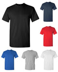 Gildan Mens Heavy 100% Cotton Bulk Plain Adult T-Shirt Tee 5000