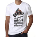 Men's Graphic T-Shirt Who Knew 21 Could Look This Cool 21st Birthday Anniversary