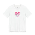 Pink Watercolor Butterfly mom T-Shirt | Floral Butterfly Mommy Tee