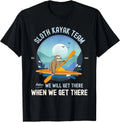 Sloth Kayak Sloth Kayak Team T-Shirt Image 1 of 3