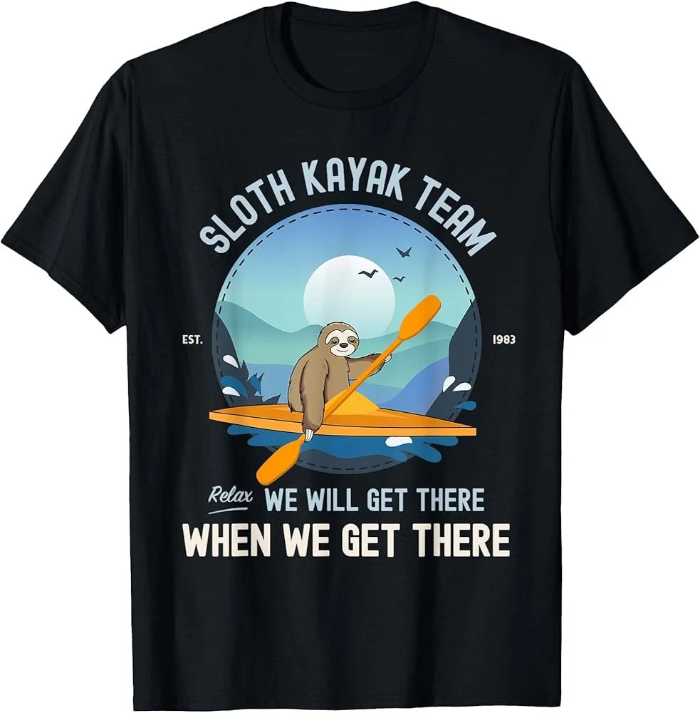 Sloth Kayak Sloth Kayak Team T-Shirt Image 1 of 3