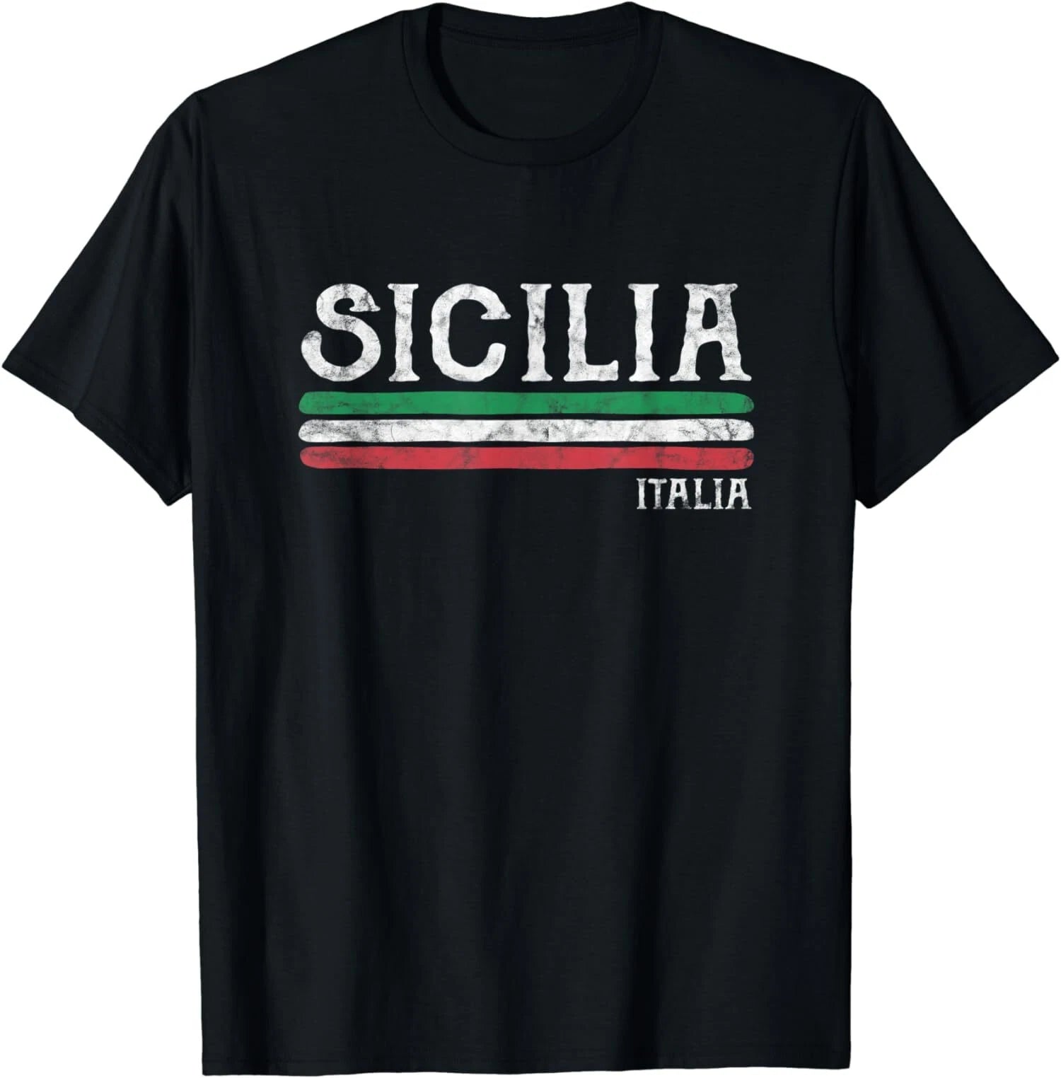 Limited Vintage Sicilia Italy Italia Souvenir Italian Sicily T-Shirt