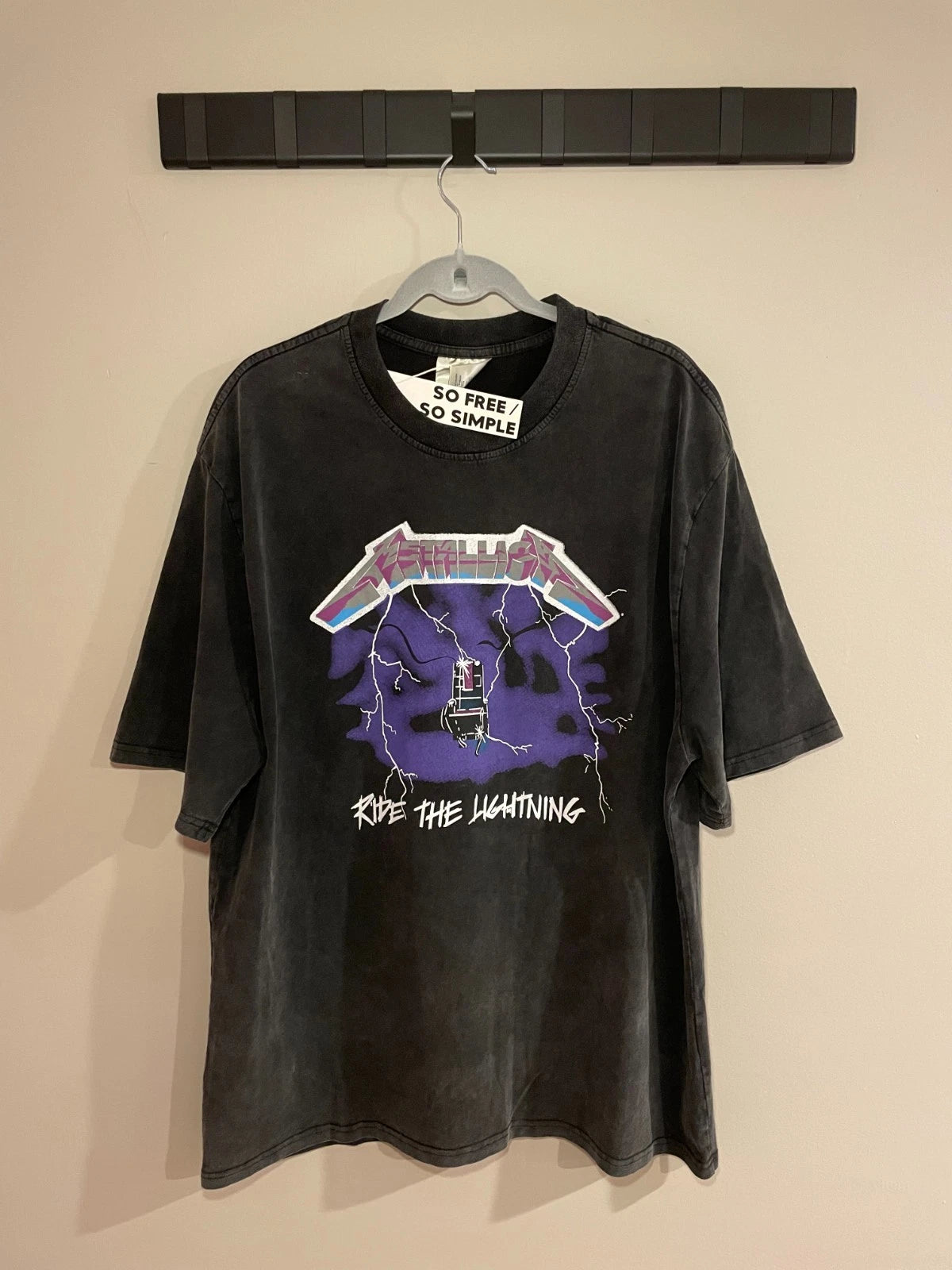 Ride the lighting Graphic Tee oversized Premium Cotton Streetwear Fast shipping