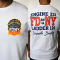 FDNY Watkins Street E231 L120 Firefighter House T Shirt