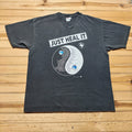 Vintage 90s Hanes Just Heal It Yin Yang Environmental Graphic T-Shirt USA - XL