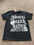Headgear Classics Men’s Black Mental Health Matters Shirt Size L $35