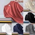 Trendy Men's Short Sleeve T shirt Simple and Easy Matching Korean Style Tops