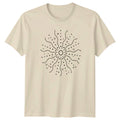 Abstract Sunburst Celestial Star Minimalist T-Shirt Minimalist Doodle