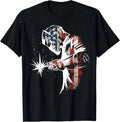 Funny Welder American Flag USA Patriotic Welder Funny Gift Unisex T-Shirt