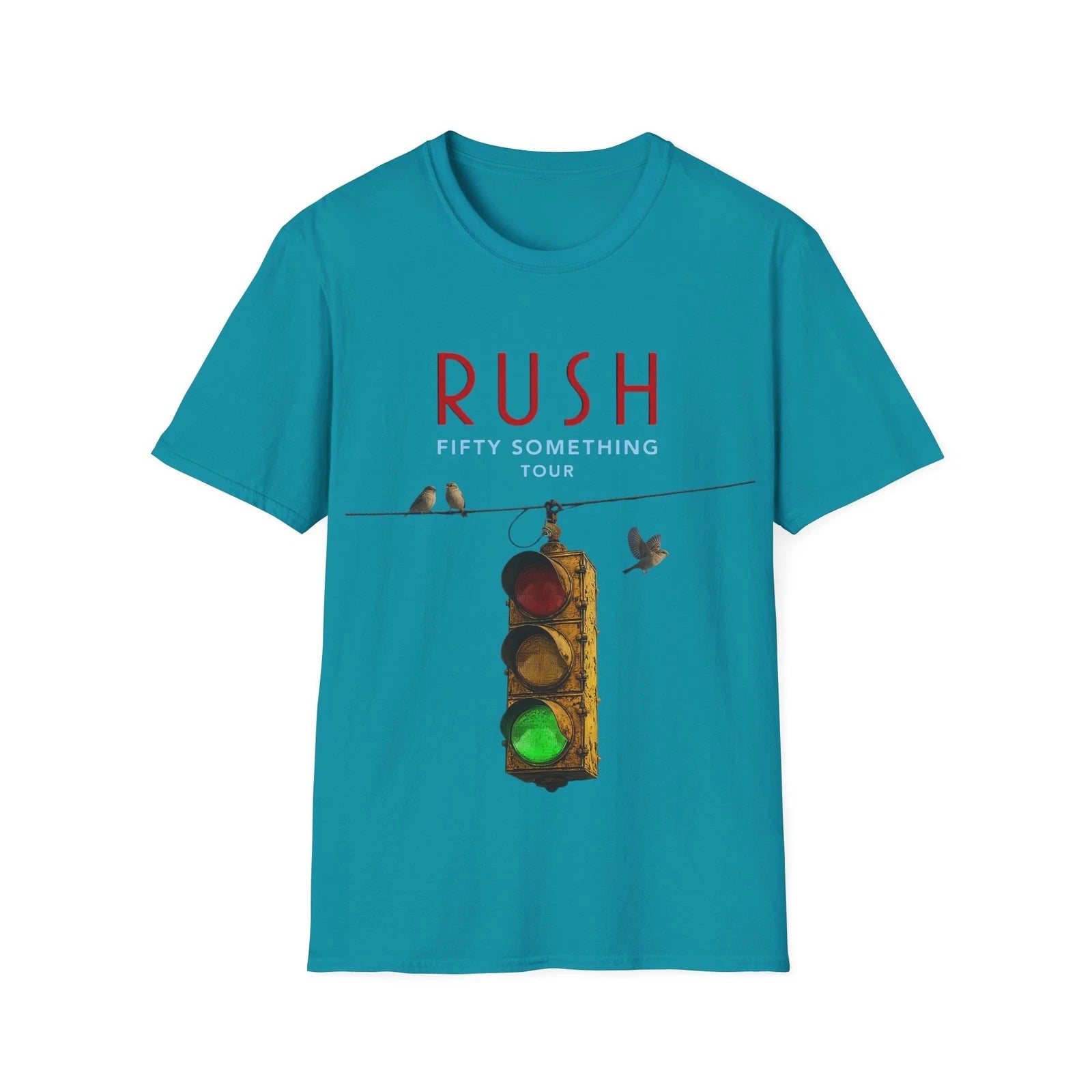 Soft Cotton T-Shirt. Rush, Fifty Something