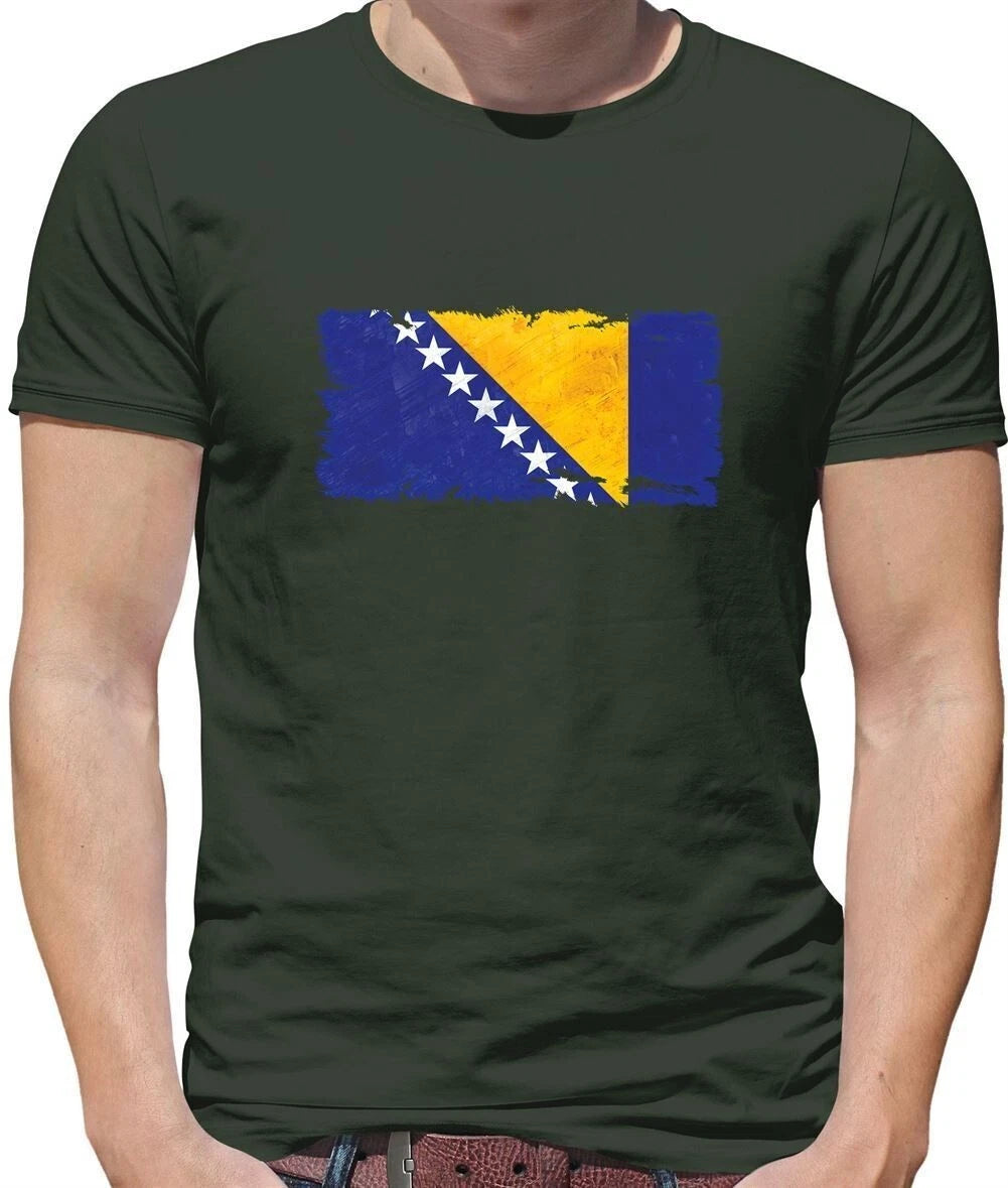 Bosnien Und Herzegowina Grunge Stil Flagge - Herren - Bosnisch Love Live