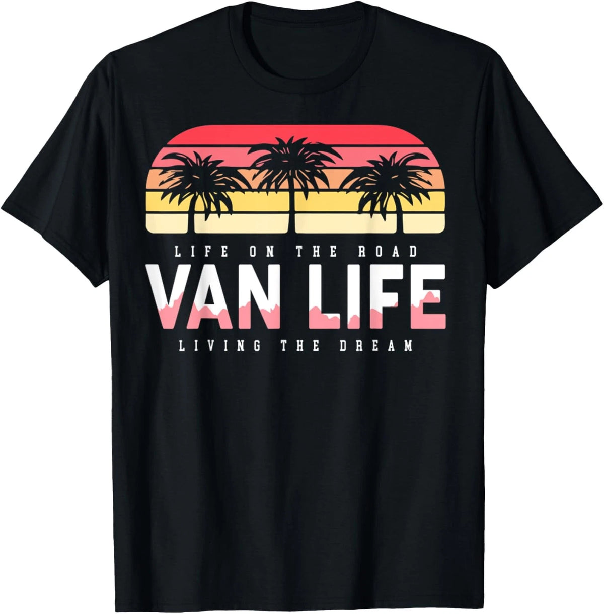 Van Life Clothing Retro Vintage Van Dwellers Vanlife Nomads T-Shirt