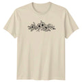 Elegant Minimalist Floral Line Art T-Shirt Minimalist Line Art Floral Gift