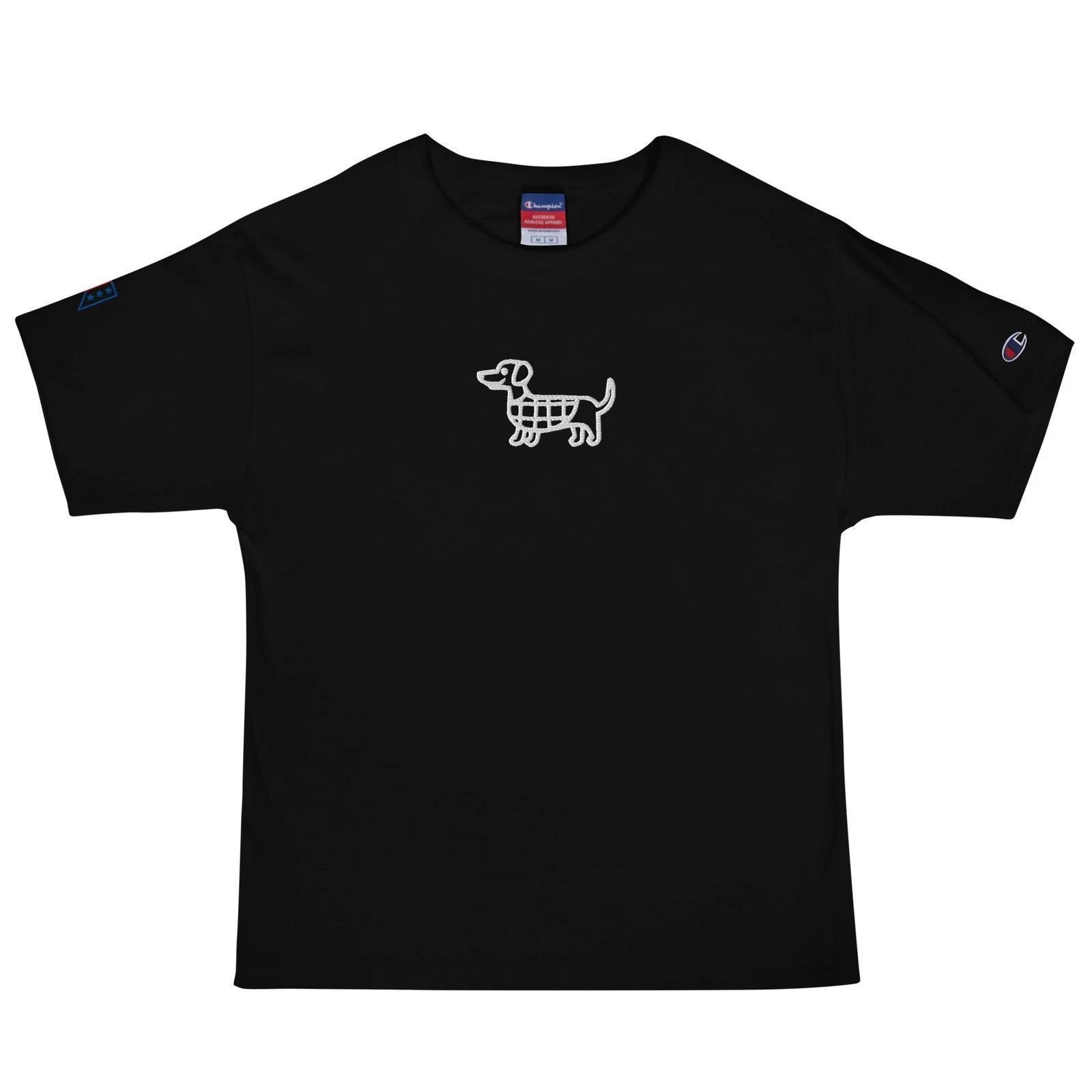 DOXND x Champion Dachshund Tee Wiener Dog Streetwear