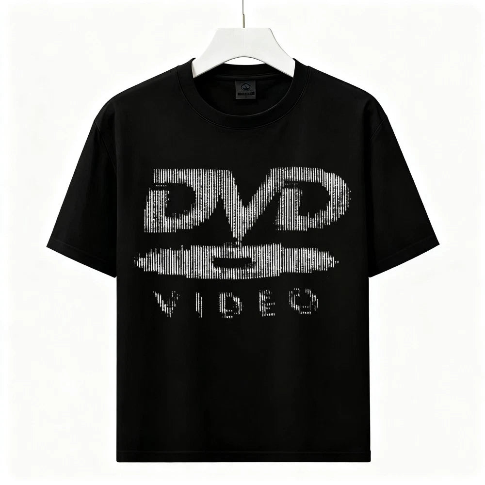 90s Throwback DVD  T Shirt Unisex Retro Nostalgia Cotton Short Sleeve Tee