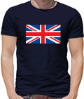 Union Jack Flag - Mens T-Shirt - UK London Britain British United Kingdom
