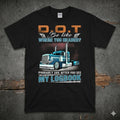 D.O.T. Graphic T-Shirt Unisex Casual Tee for Men & Women - Cool Trucker Gift Image 1 of 3