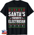 Christmas Electrician Santas Favorite T-Shirt
