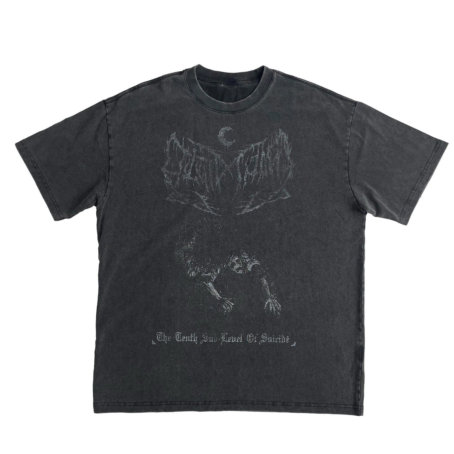 Leviathan T-Shirt , 10th Sub Level , Black Metal T-shirt , DSBM Shirt