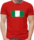 Nigeria Grunge Style Flag - Mens - Nigerian Country Travel Flags