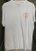 Baseball Lifestyle 101 Adult L Large White Strawberry Ice Cream Drip S/S Tee NWT