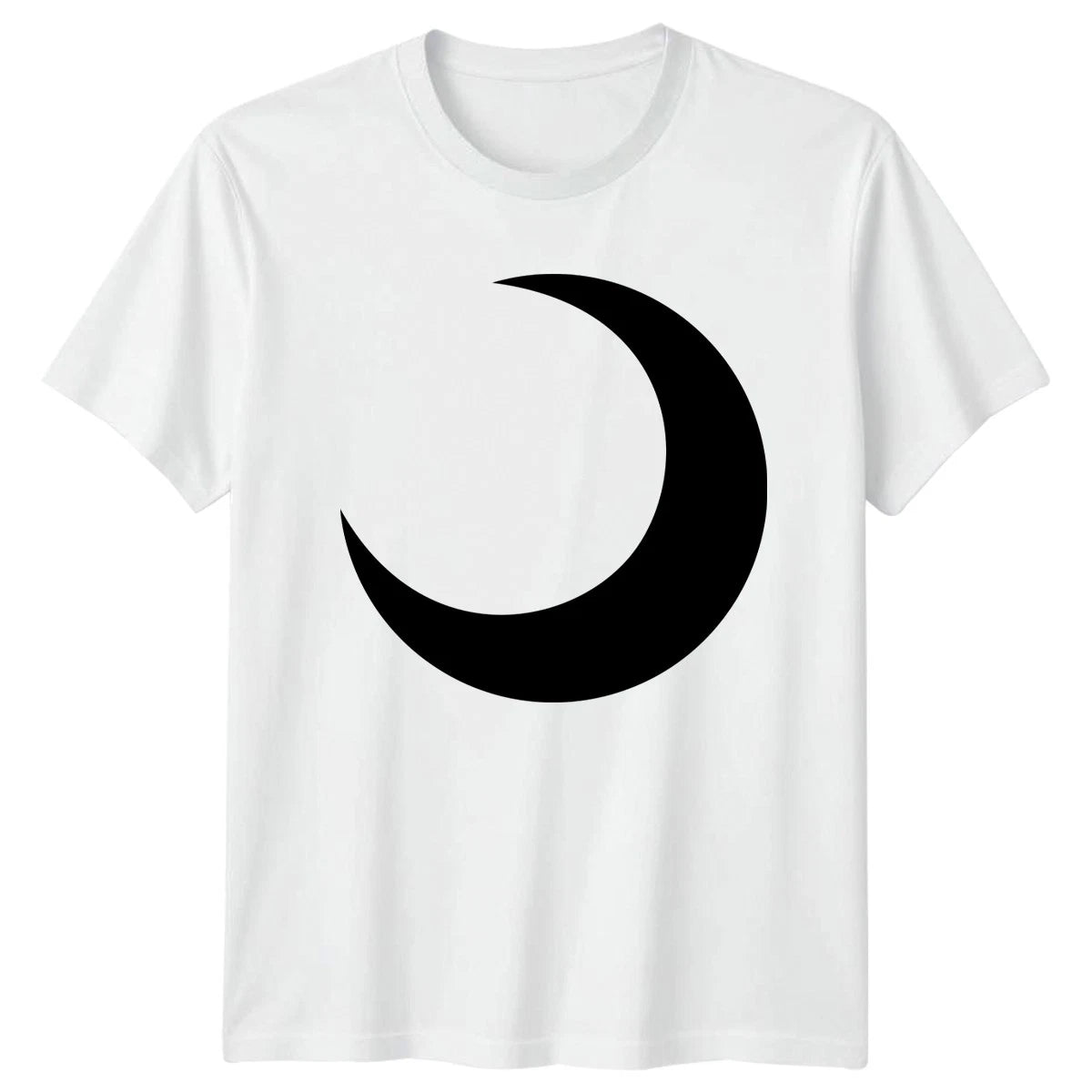 Minimalist Crescent Moon T-Shirt Crescent Moon Celestial Birthday Gift