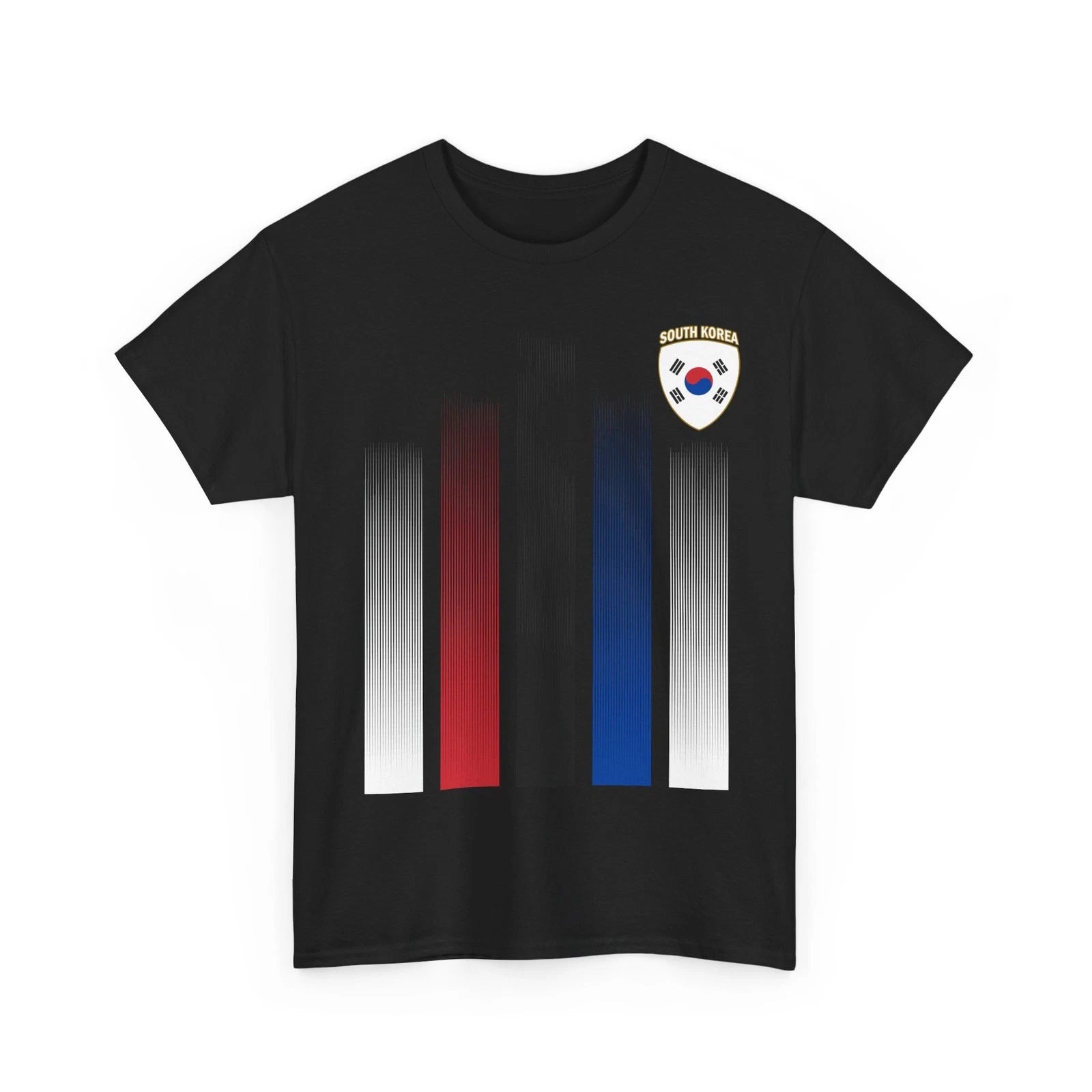 South Korea Soccer Retro Tee, South Korean Flag Soccer 2026 Jersey Style T-Shirt