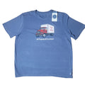 Thank A Trucker Life Is Good T-Shirt Made in the USA Size L to 3XL