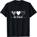 Be Kind Minimalist Love Kindness Positive T-Shirt unisex T-Shirt