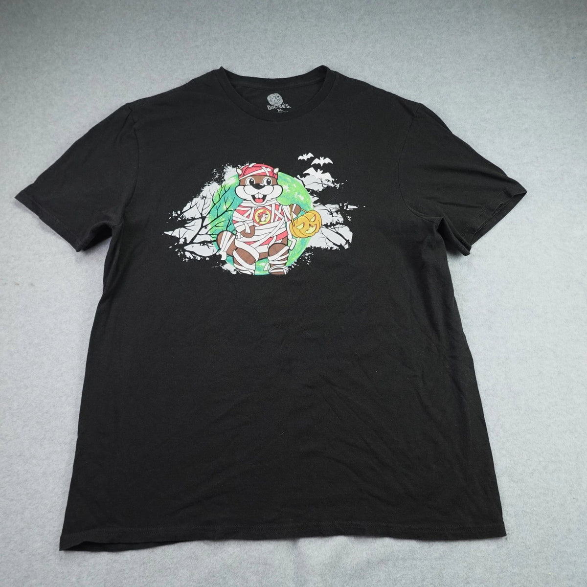 Buc-ee's T Shirt Mens XL Black Halloween  Boo Crew Mummy Graphic