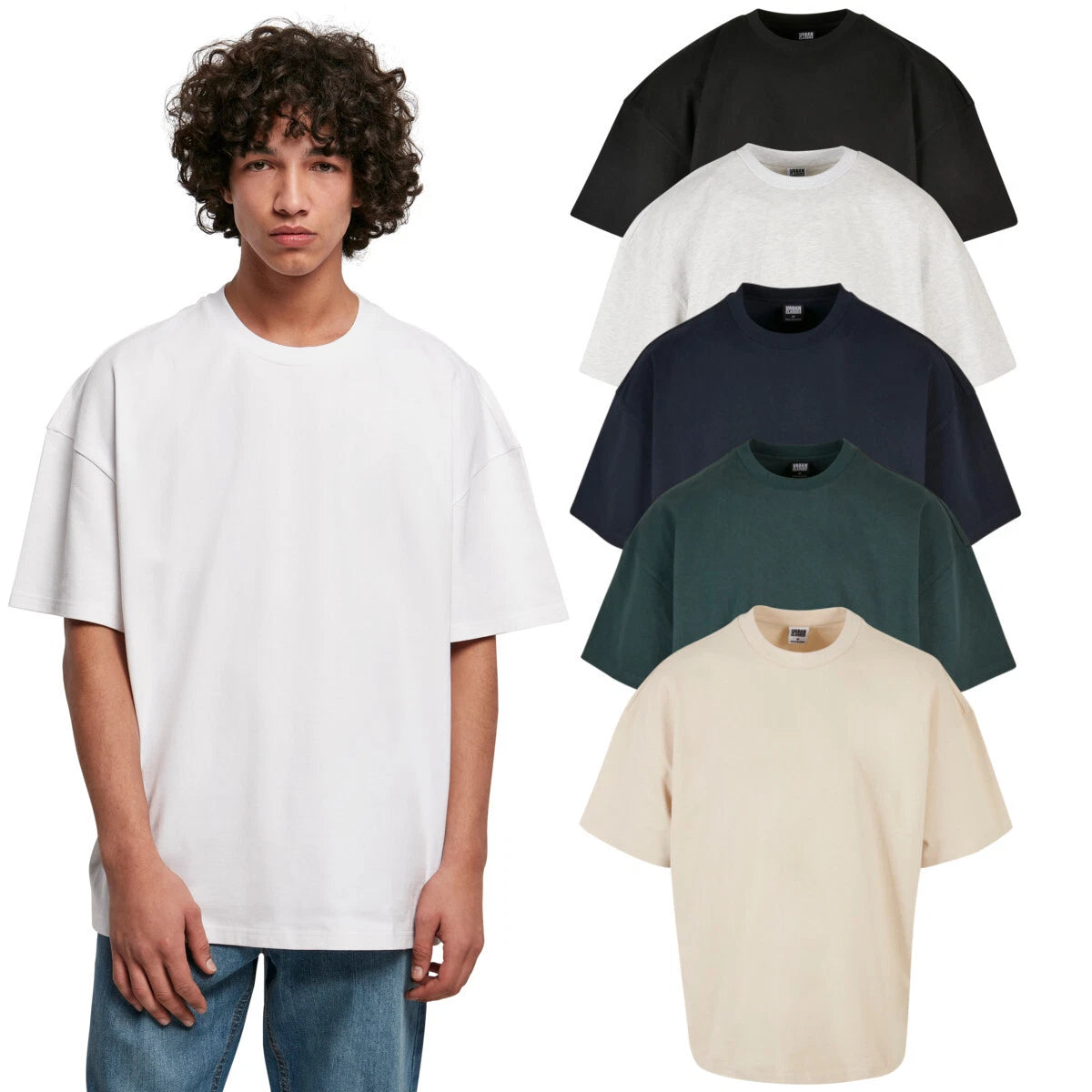 Urban Classics Ultra Heavy Oversized Tee Mens Cotton Jersey T-Shirt