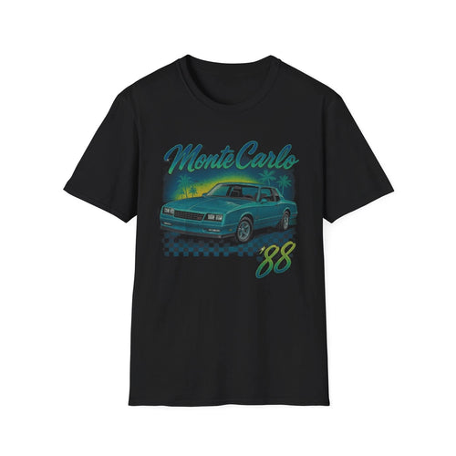 1988 Monte Carlo SS T-Shirt Classic Chevy Muscle Car Retro Street Style Tee