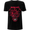 Metallica Heart Skull Official Tee T-Shirt Mens Unisex