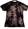 Primitive Tie Dye T Shirt Black Brown Acid Wash Skate Streetwear Medium
