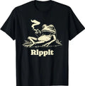 rippit Frog Stoner Weed Marijuana Smoker Cannabis 420 Funny T-Shirt