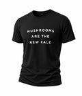 Four Sigmatic Mushrooms Are The New Kale Black Graphic T-Shirt Tultex