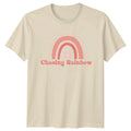 Chasing Rainbow T-Shirt Boho Pastel Aesthetic Lifestyle Birthday Gift For Him