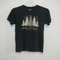 Merry And Bright Short Sleeve T-Shirt Men's Medium Black