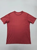 Uniqlo Men Burgundy Classic Cotton Crew Neck T-Shirt Size L MPN 341-041600