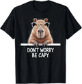 Funny Capybara Lover T-Shirt for Men - Unique Animal Art Tee