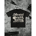 Mental Health Matters Unisex Cotton Vintage Graphic Tee Image 1 of 4