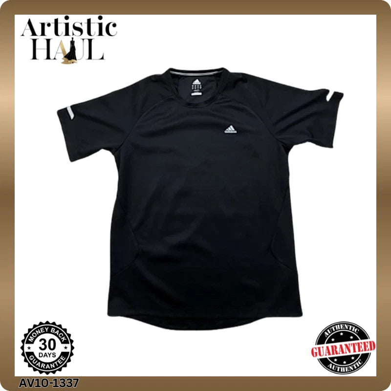 Adidas Adi365 Climacool Black T-Shirt Men's Short Sleeve Athletic Tee