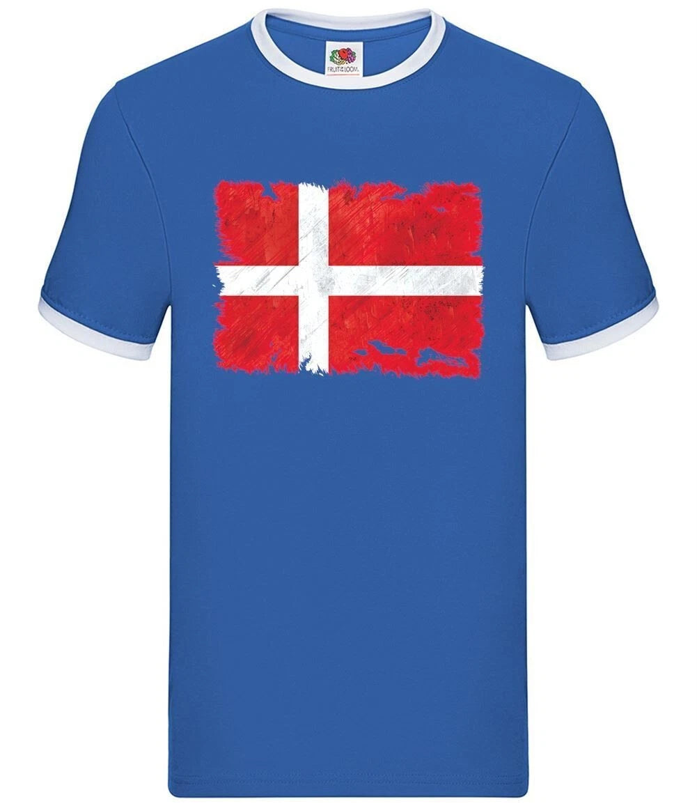 Denmark Grunge Flag - Men Ringtone - Danish Dane Flags Love Live Born