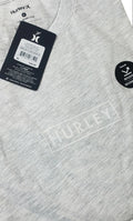 Hurley Men's XL T-Shirt Reflective Boxed Logo Light Heather Grey XL